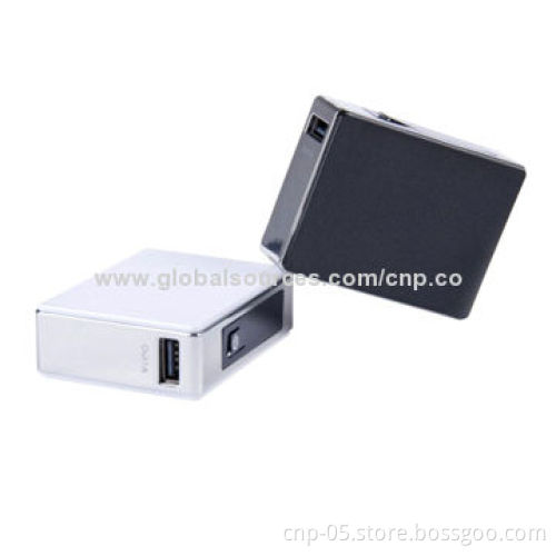 Universal Power Bank for iPhone and Other Smartphones, 5,200mAh Capacity, 5V DC/1,000mA Input